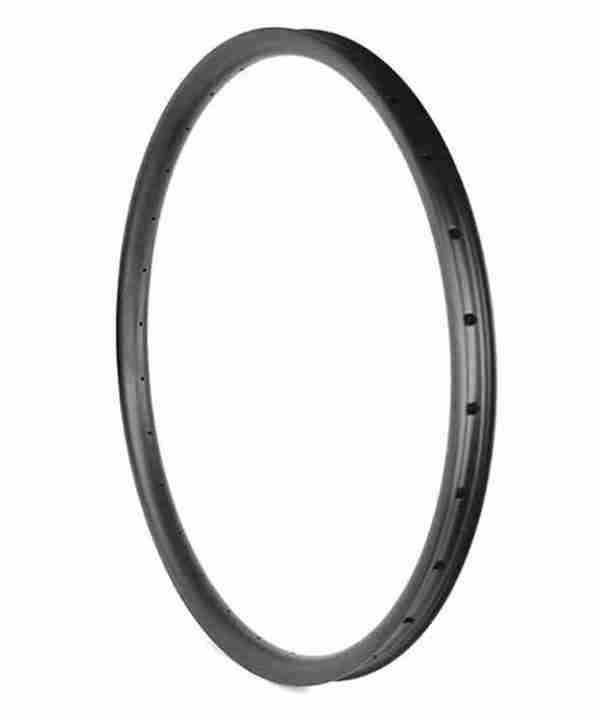 Asymmetric 29 carbon rims 33mm width