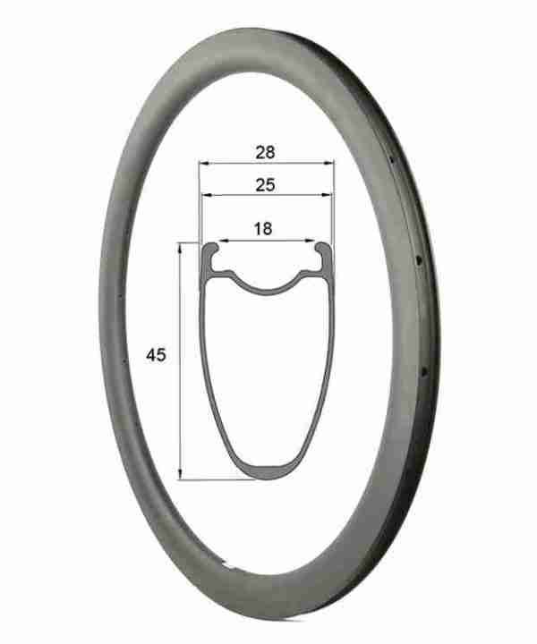 High-Performance Bicycle Wheels Carbon MTB Rims