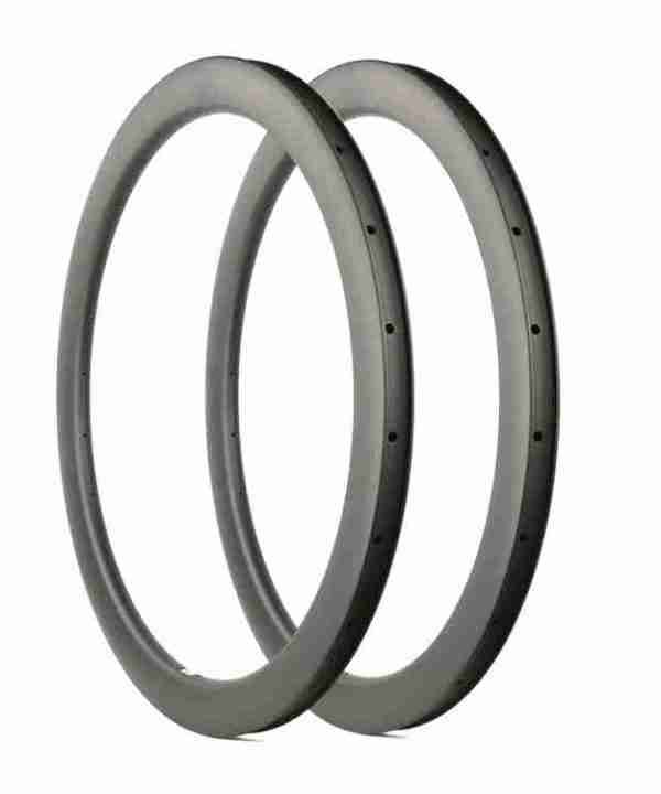 700c Road 55mm Hookless Disc Carbon Rims