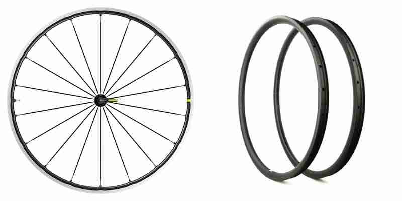 How are carbon rims different from aluminum rims